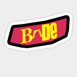 Punk Bride Sticker